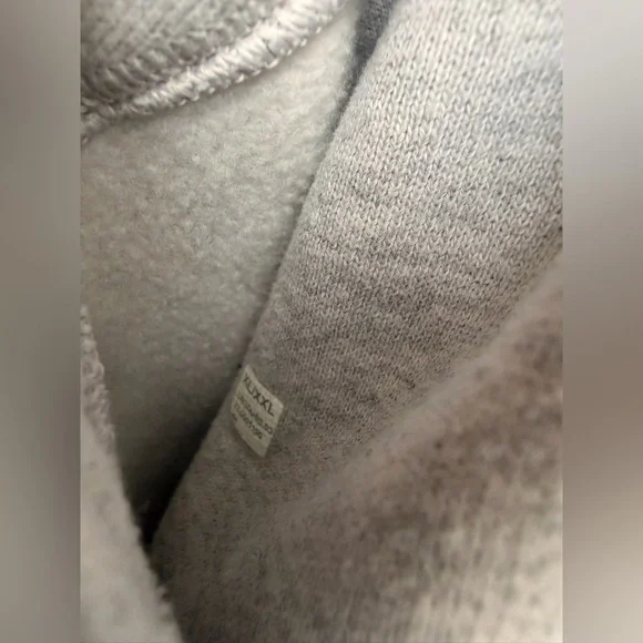 Lululemon Scuba Oversized 1/2 Zip Hoodie in Heathered Core Ultra Light Grey - Picture 4 of 9